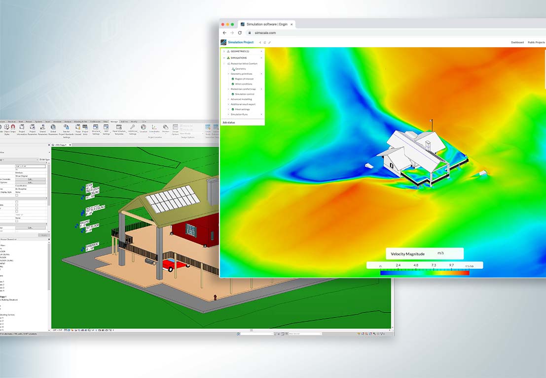 Revit® Workflow for Microclimate Simulation | SimScale